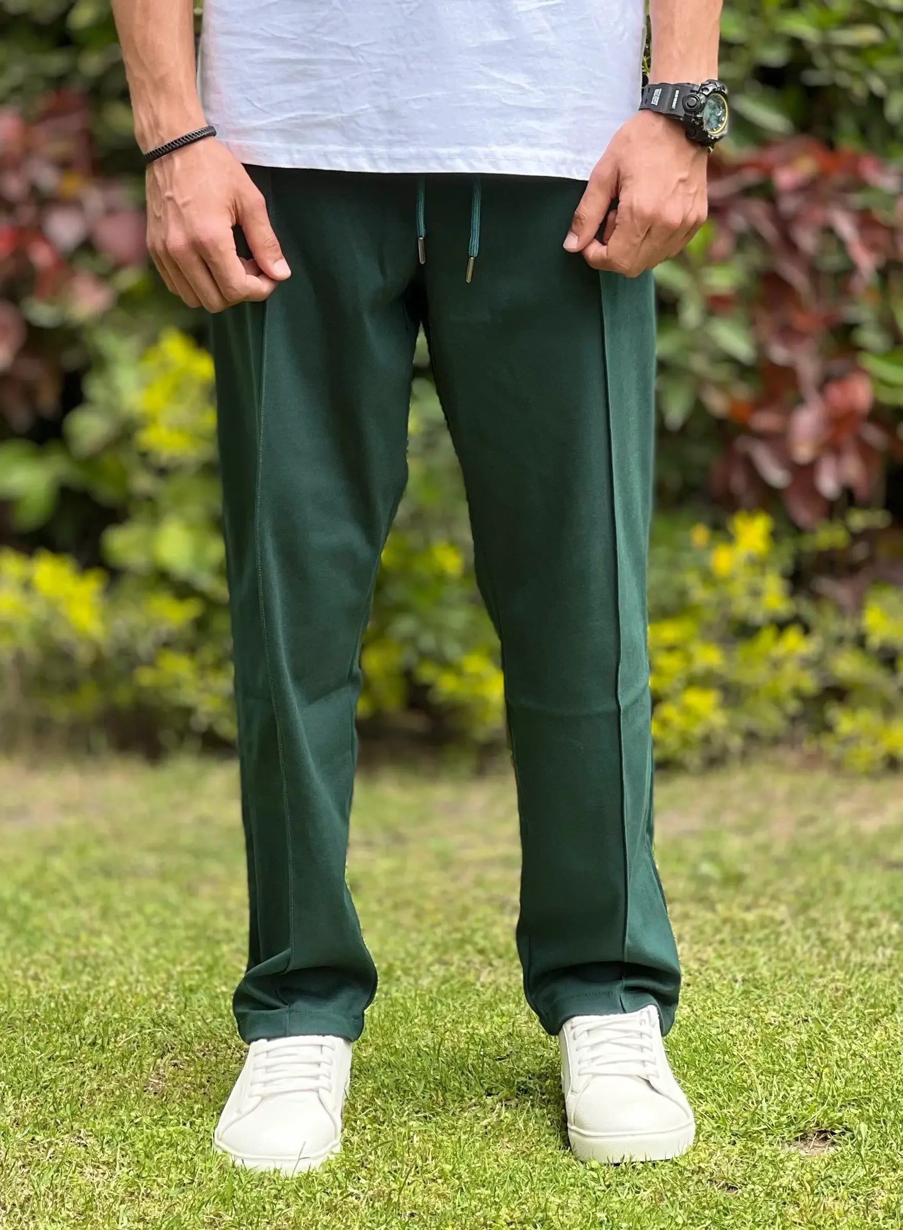 ZARA RELAXED INTERLOCK JOGGING PANTS