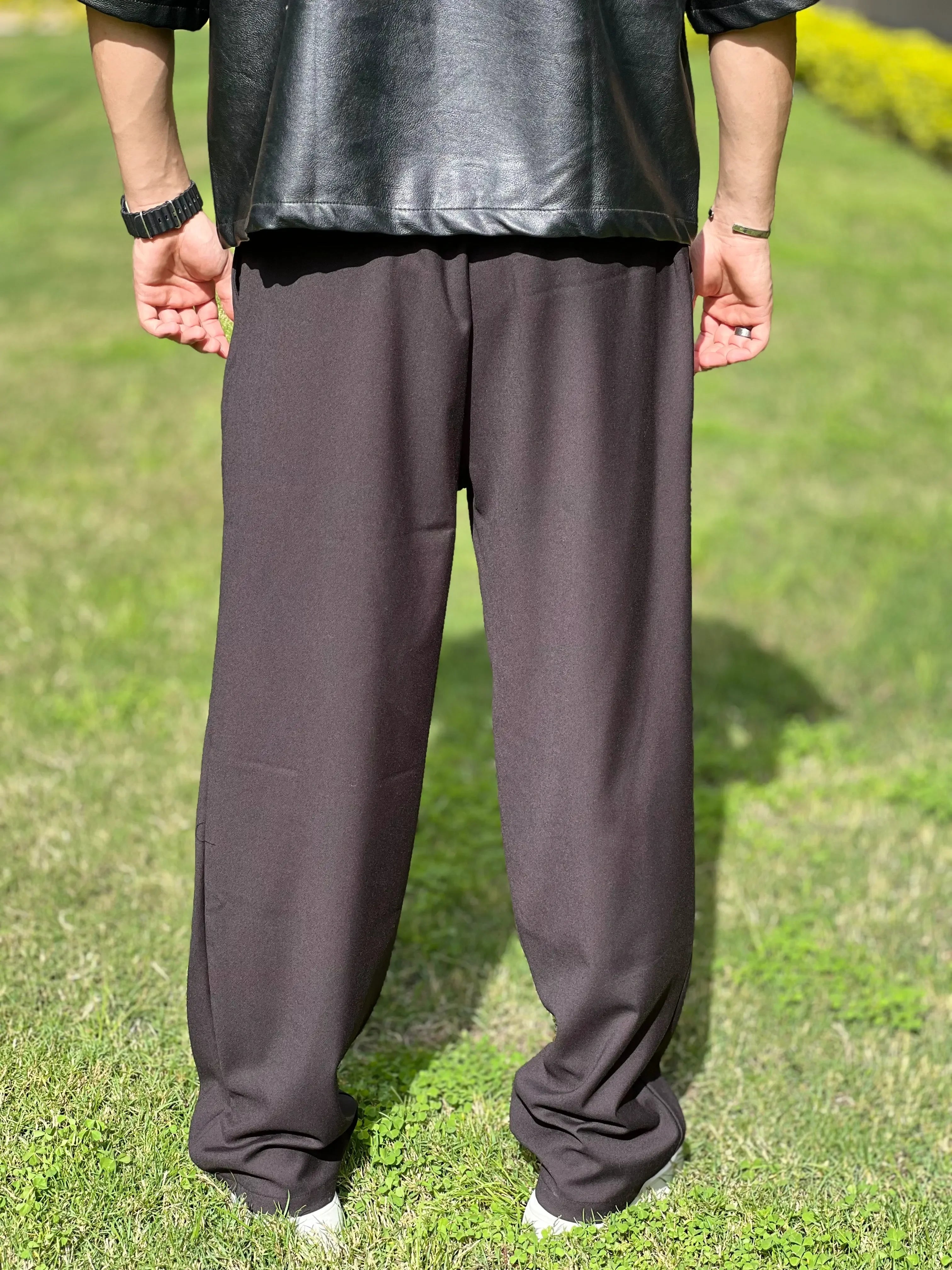ZARA CLASSIC WIDE LEG TROUSERS