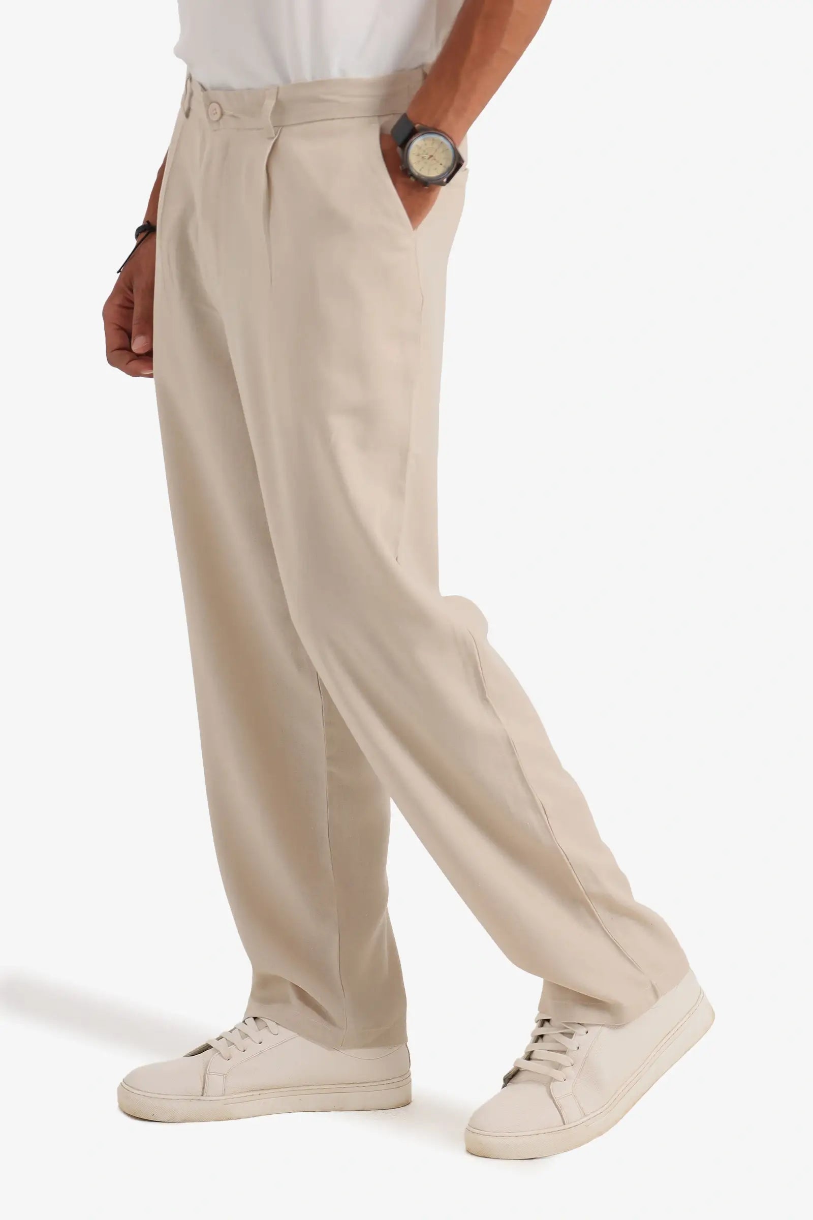 ZARA REGULAR LINEN PANT