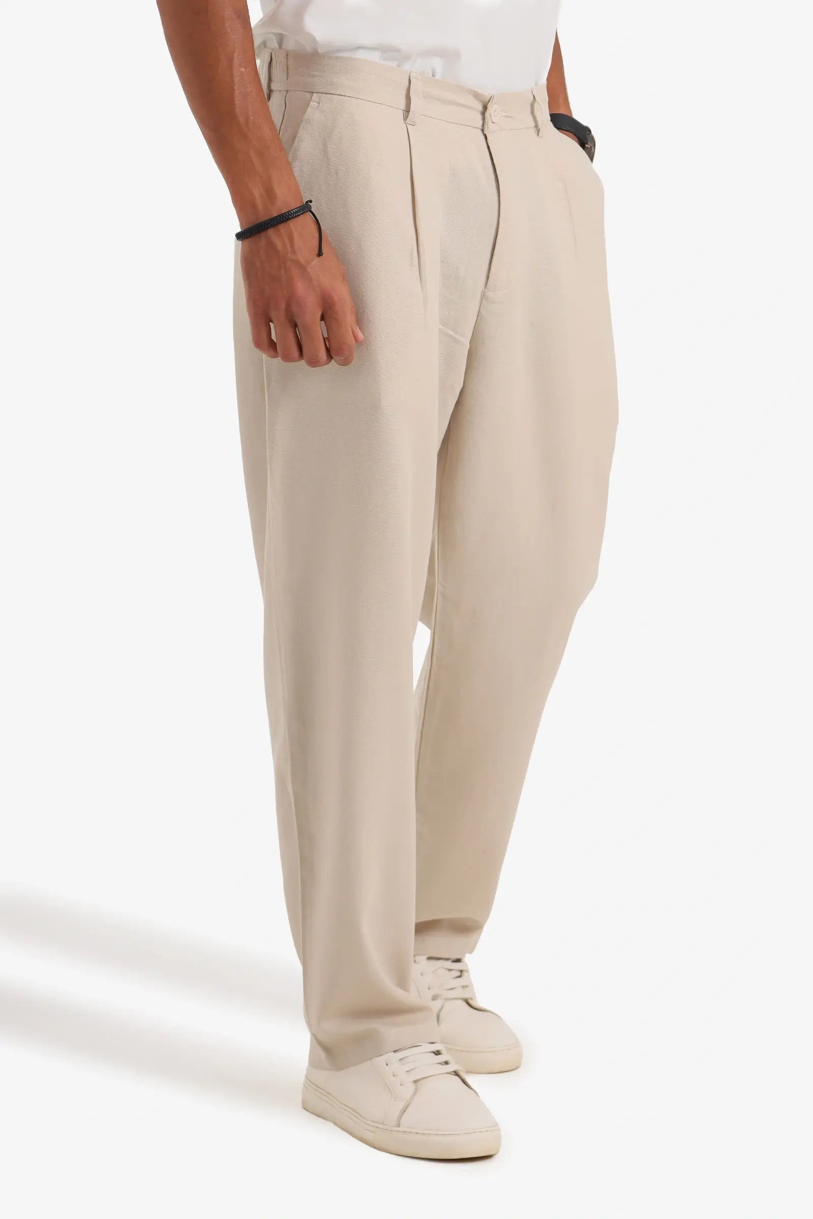 ZARA REGULAR LINEN PANT
