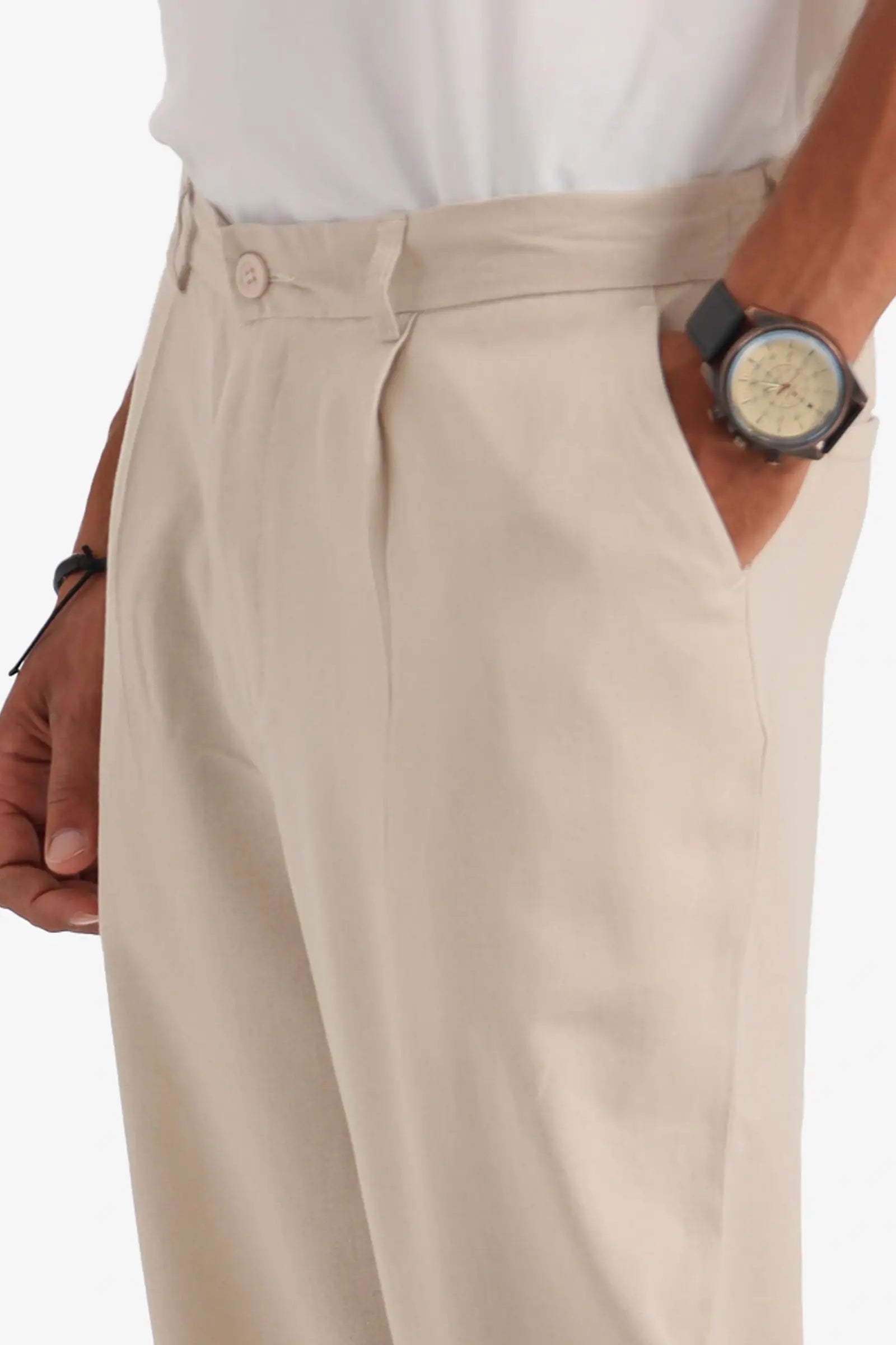 ZARA REGULAR LINEN PANT