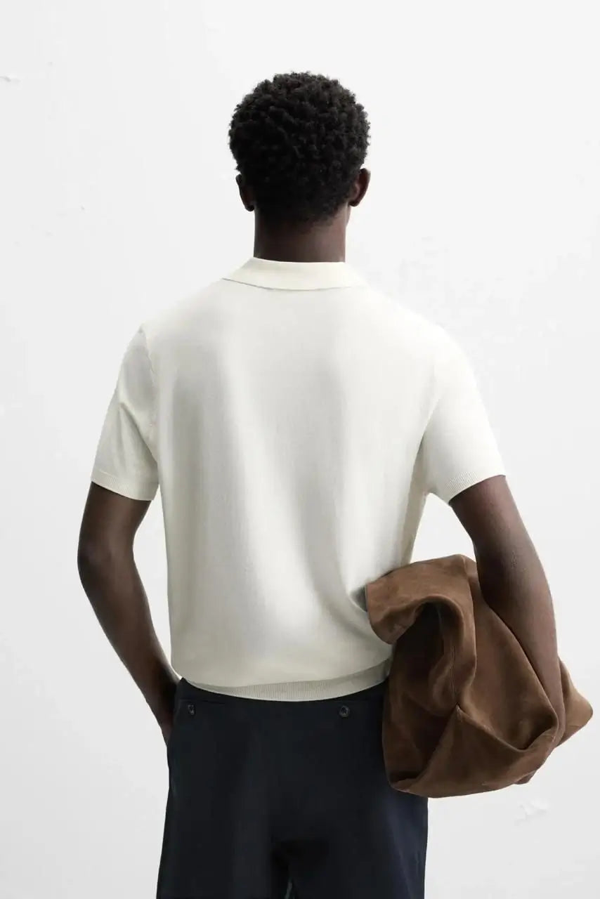 Zara knitted Polo Tshirt 