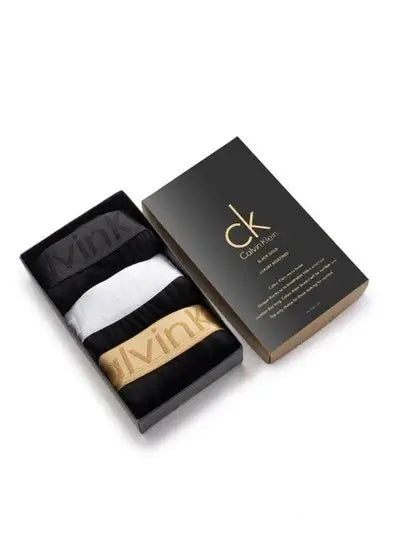 3-PACK GOLD CK BOXERS