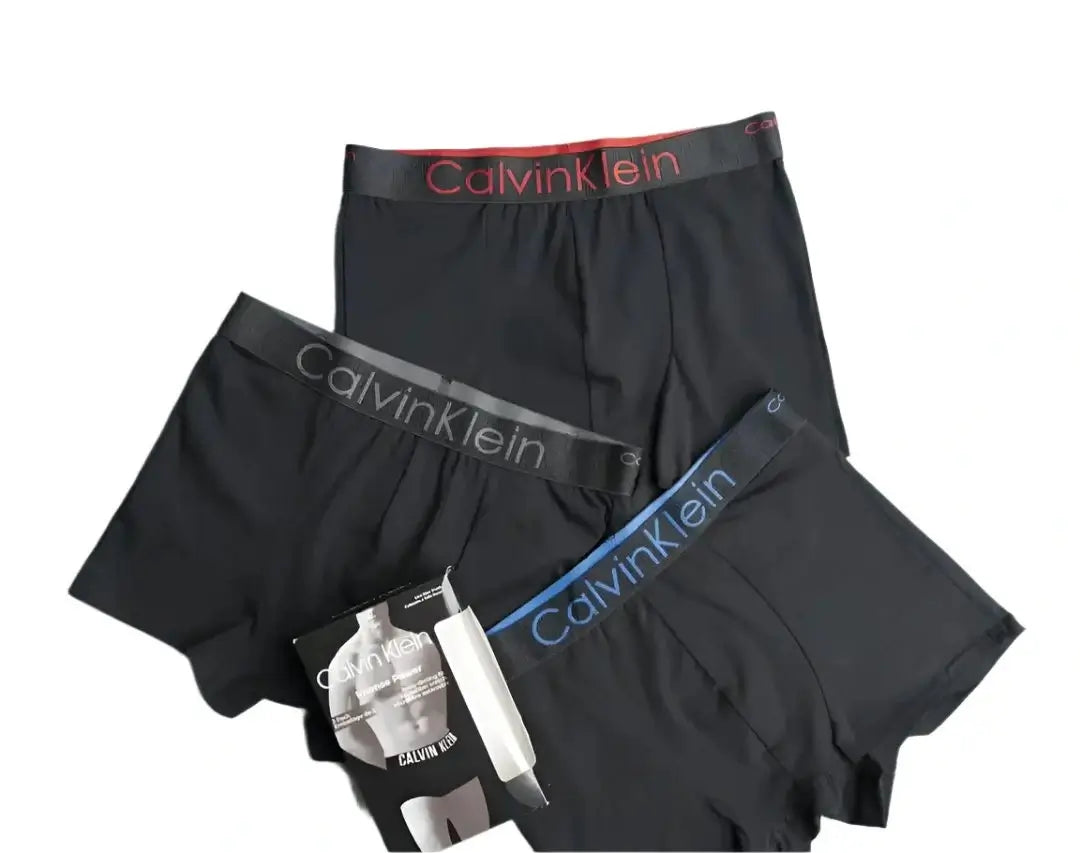 CK BLACK NEW 3-PACK BOXERS